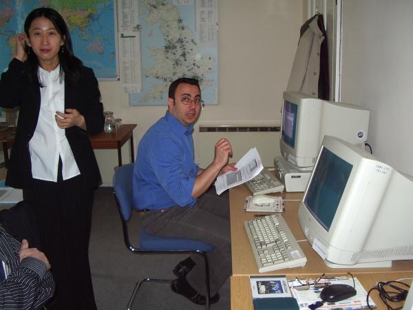 Dr. Sheng, our teacher