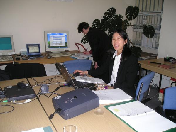 Dr. Sheng, our teacher