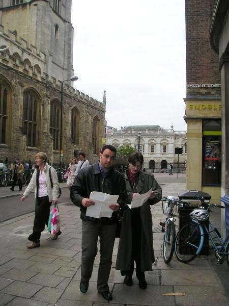 Lost the way? It is impossible in Cambridge