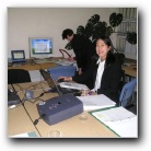 Dr. Sheng, our teacher