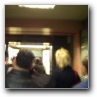 Lift from the 'Tube' (underground)